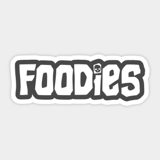 FOODIES (dark) Sticker